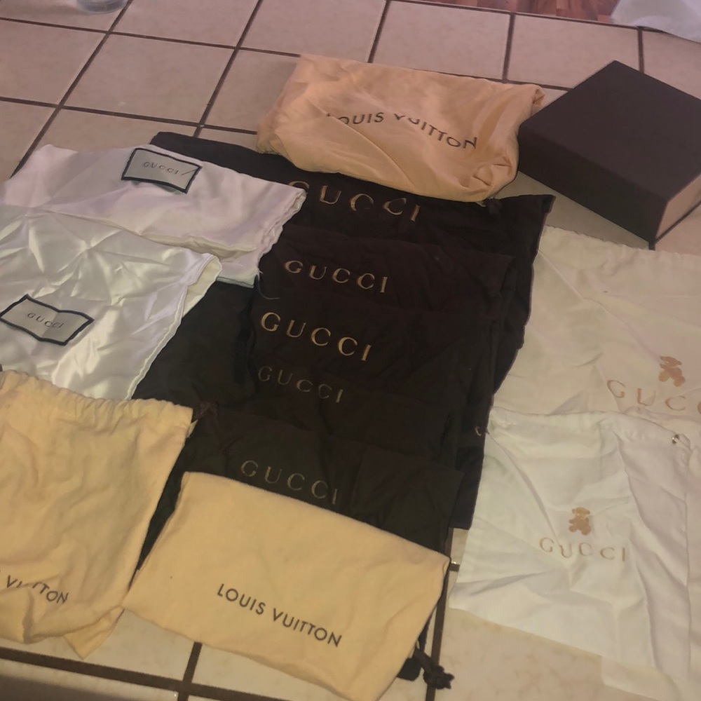 Luxury dust bags box’s etc...